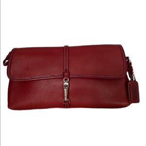 Coach Shoulder Bag Red